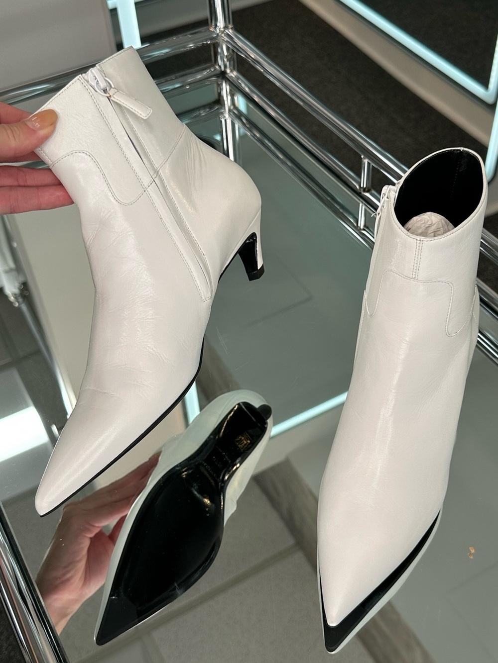 Balenciaga Slash Heel Ankle Boot